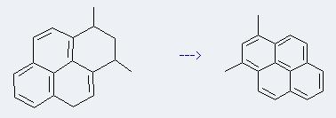 1,3-Dimethylpyrene can be prepared by 1,3-dimethyl-1,2,3,5-tetrahydro-pyrene.